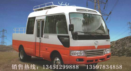 江淮6米10-11座柴油機(jī)電力工程車(國(guó)六)